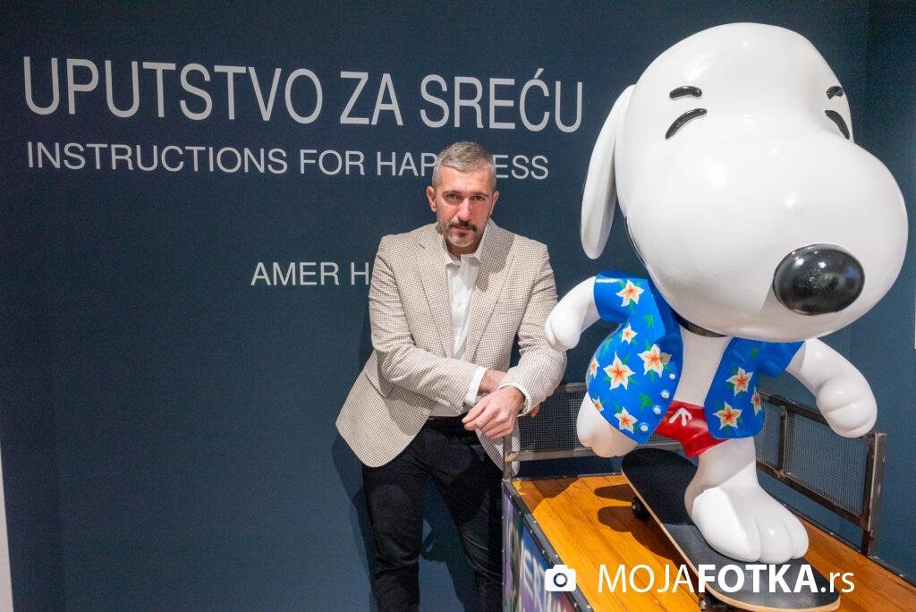 Amer Hadzic Izlozba Uputstvo za srecu Galerija Aleksic